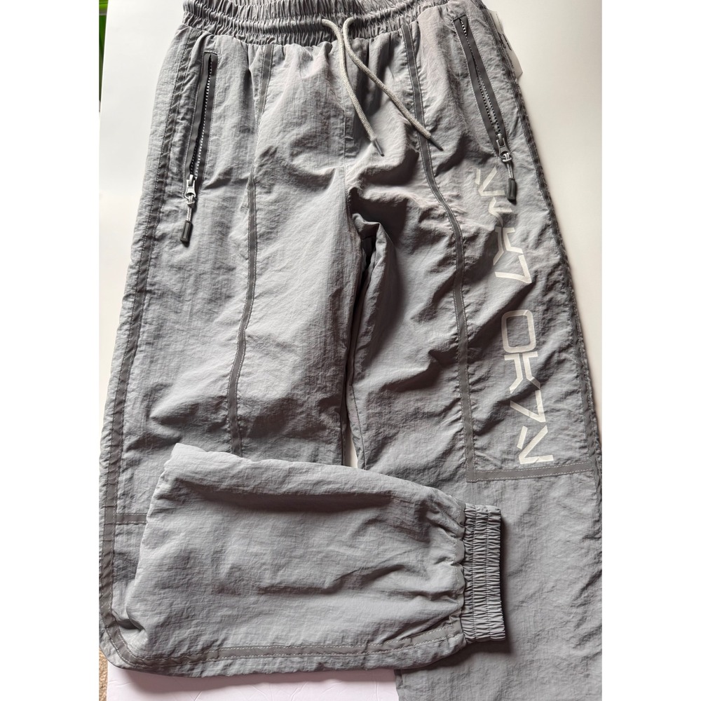 Star Wars Disney Ashley Eckstein Gray Reflective Aurebesh Jogger Pants XS